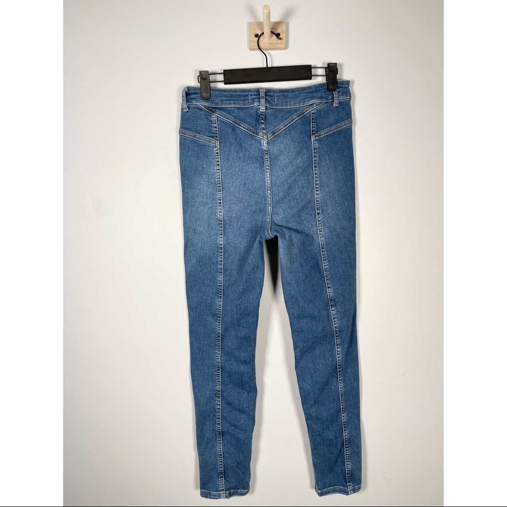 Free People “Riley” Seam Jeans - Picture 4 of 11